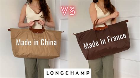 is longchamp made in china fake|Longchamp Le Pliage Made in China vs Made in .